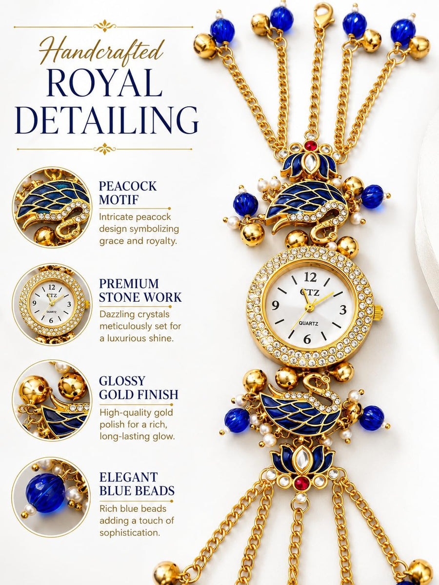 Kashmiri Bracelet Watch for Women