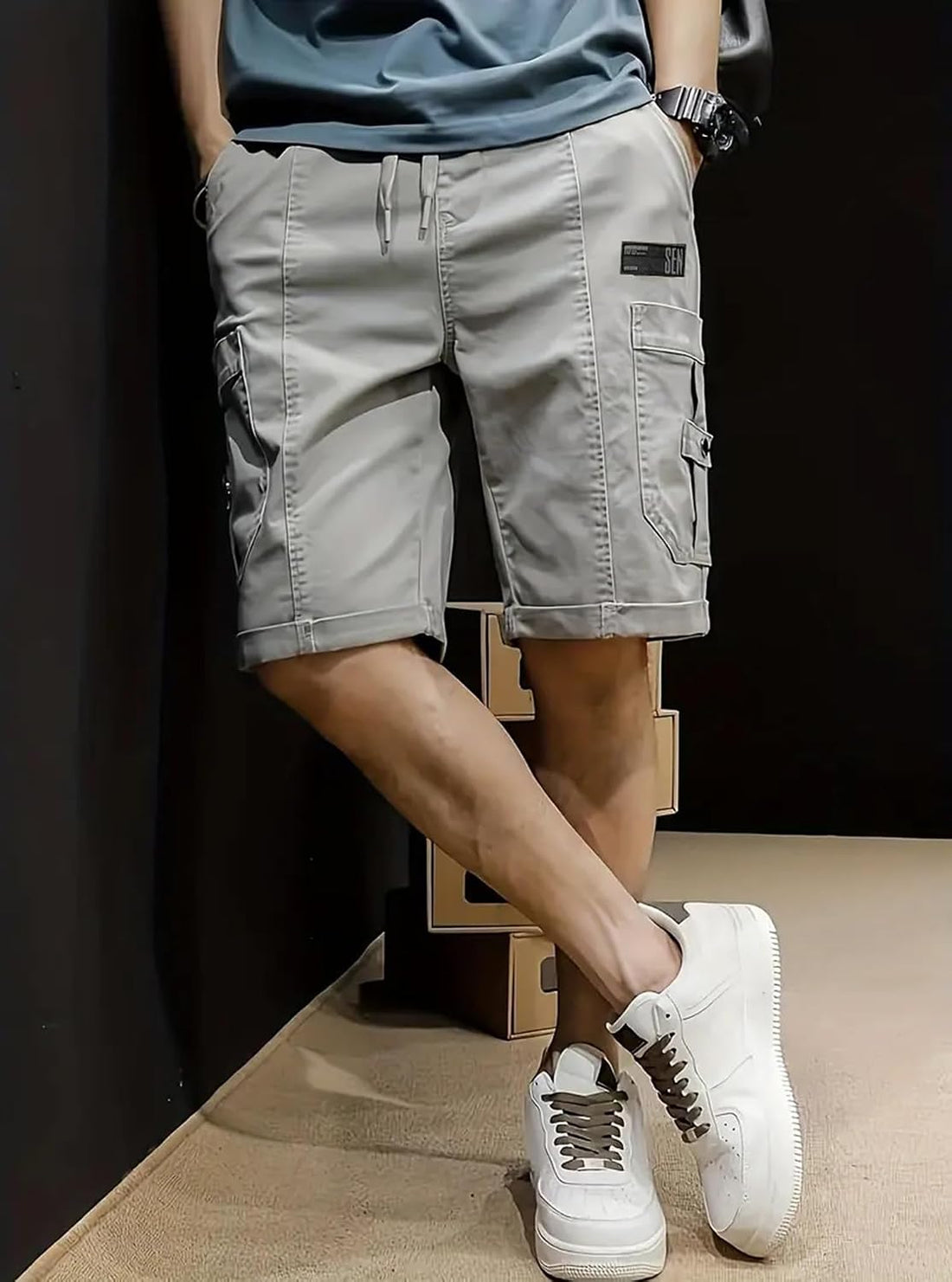 Lymio Men Shorts || Cotton Short for Men || with Pocket Style (Shorts-09-12)
